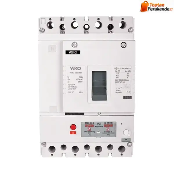 Viko - VMR2-63-SN2 4x63A 25ka Sn2 Kaçak Akımlı Sabit Kompakt Şalter